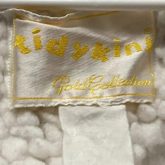 TIDYKINS VINTAGE ONE PIECE SNUGGLE BUNTING COLD WEATHER GEAR SHERPA LINED CLEAN - Picture 13 of 14